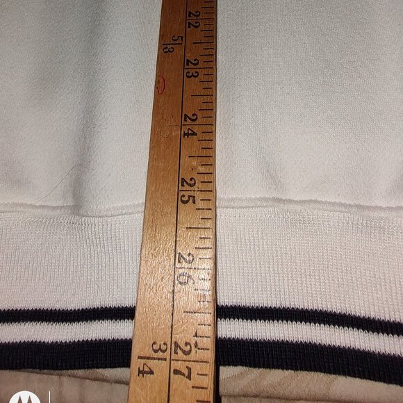 ROYAL CARIBBEAN LOGO SWEATSHIRT 1/4 ZIP FLEECE PULLOVER COTTON/POLY MENS SZ S-M - Picture 4 of 9